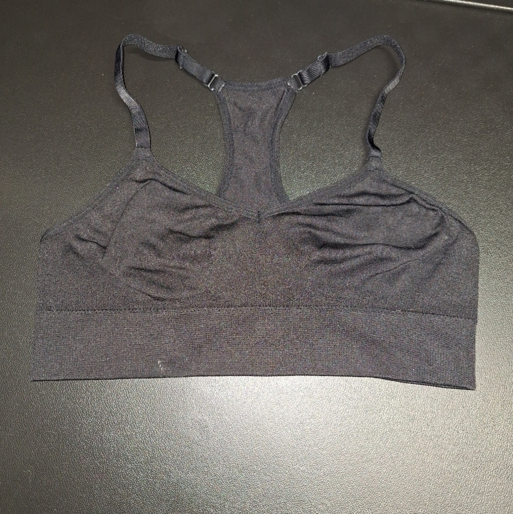 Gray Women's Sports Bra